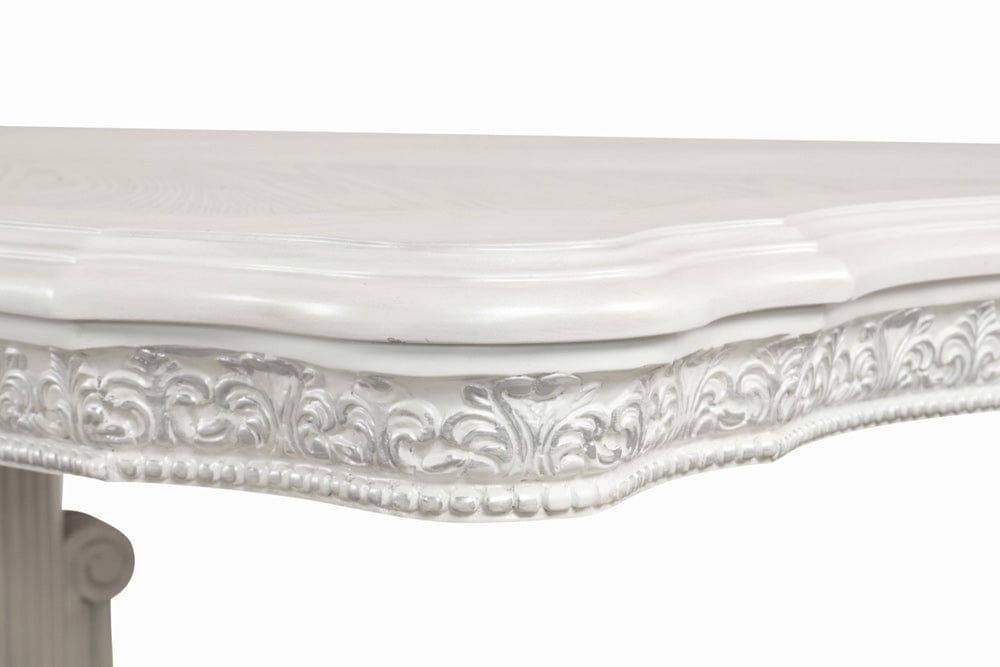Furniture of America - Stella Mia Dining Table in Ivory - FM31000WH-T-TABLE View 6