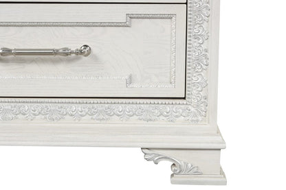 Furniture of America - Stella Mia Dresser w/Jewelry Box in Creamy White - FM70000WH-D View 4