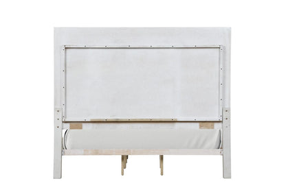 Furniture of America - Stella Mia Queen Panel Bed in Creamy White - FM70000WH-Q-W-BED View 8