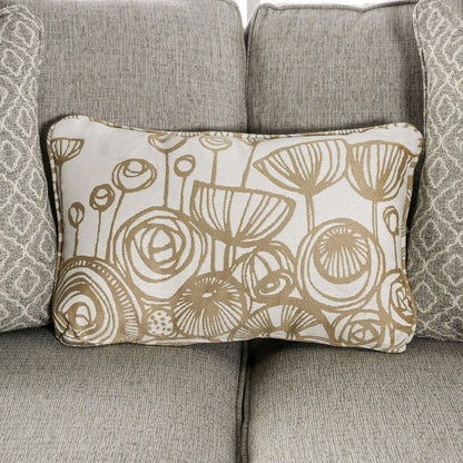 Furniture of America - Stephney Sofa in Gray/Gold - SM8193-SF View 5