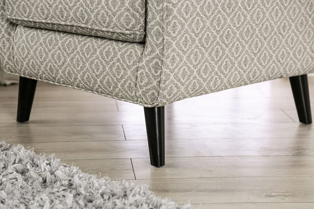 Furniture of America - Stephney Sofa + Loveseat in Gray/Gold - SM8193-2PC View 3