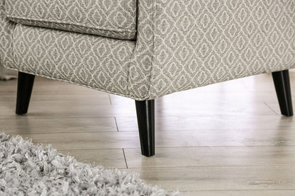Furniture of America - Stephney Sofa + Loveseat in Gray/Gold - SM8193-2PC View 3