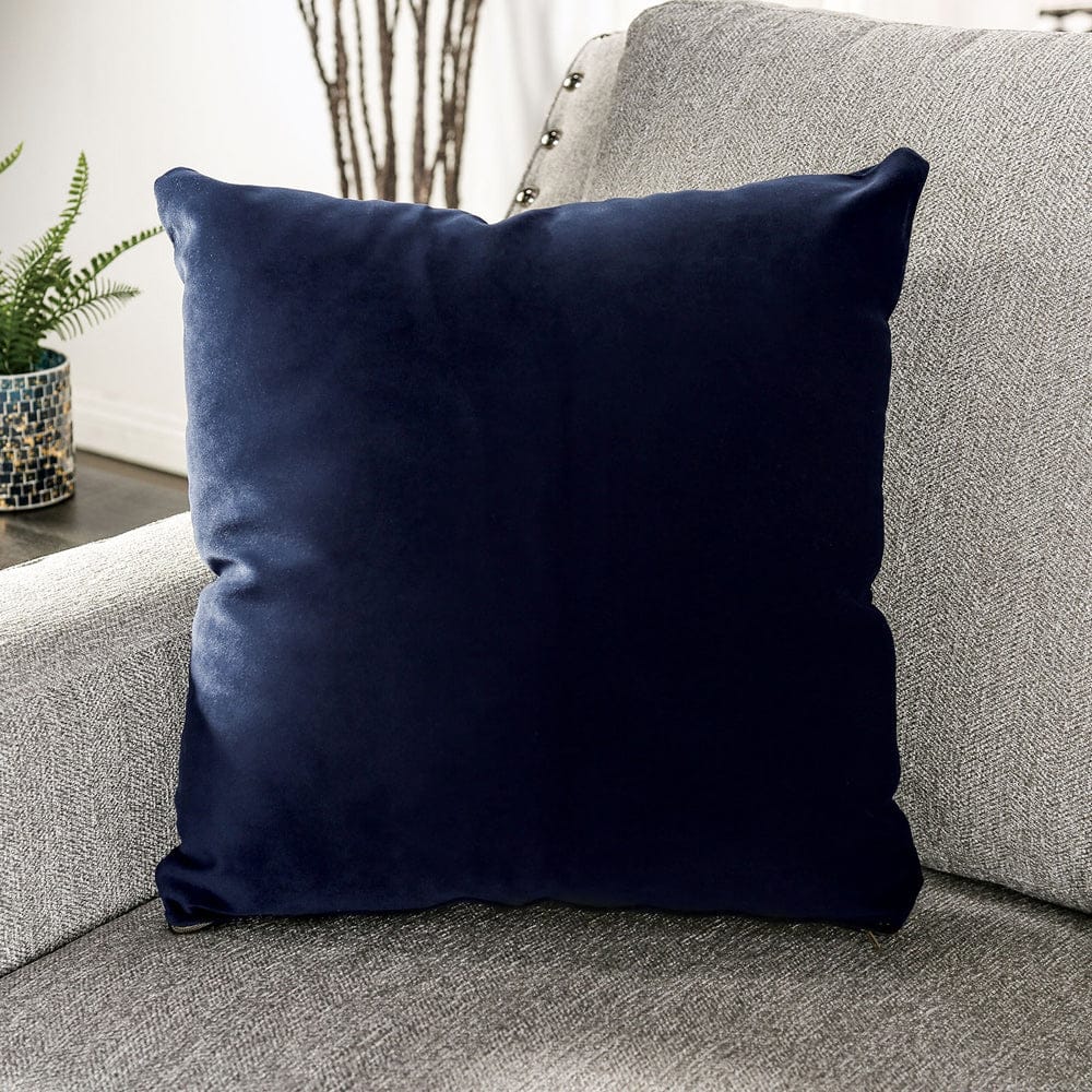 Furniture of America - Stickney Sofa + Loveseat in Light Gray/Navy - SM6441-2PC View 4