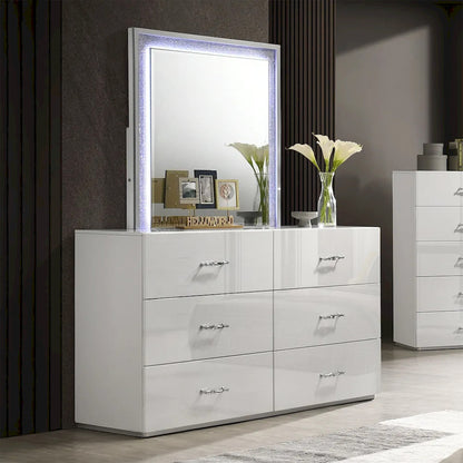 Furniture of America - Stoholm - 3 Pc. Twin Bedroom Set - FM72000WH-T-4PC view 2