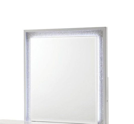 Furniture of America - Stoholm Mirror w/ LED in White - FM72000WH-M View 1