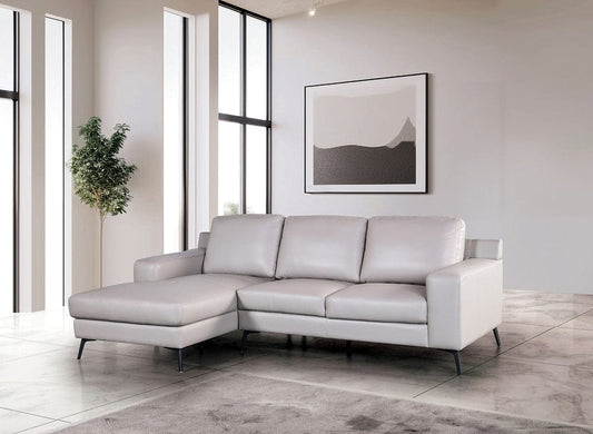 Furniture of America - Stordal Sectional, Left Chaise in Light Gray - FM69004LG-SECT-L View 1