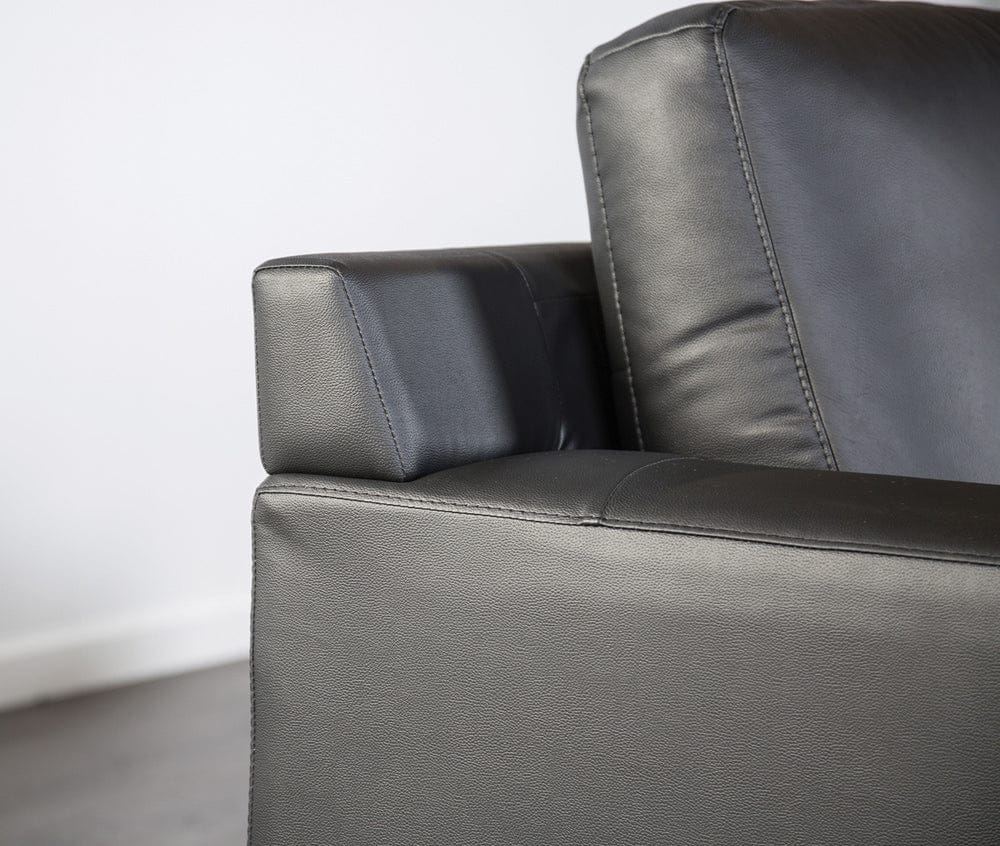 Furniture of America - Stordal Sectional, Right Chaise in Black - FM69004BK-SECT-R View 3