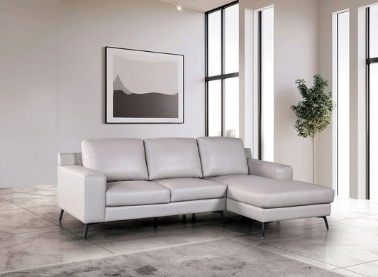 Furniture of America - Stordal Sectional, Right Chaise in Light Gray - FM69004LG-SECT-R View 1