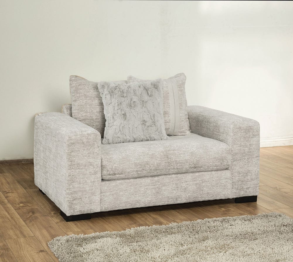 Furniture of America - Summerset Chair And A Half in Gray - SM5199-CH View 1