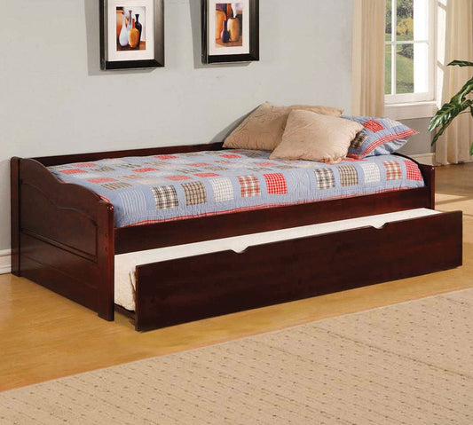 Furniture of America - Sunset Daybed w/ Trundle in Cherry - CM1737-BED View 1