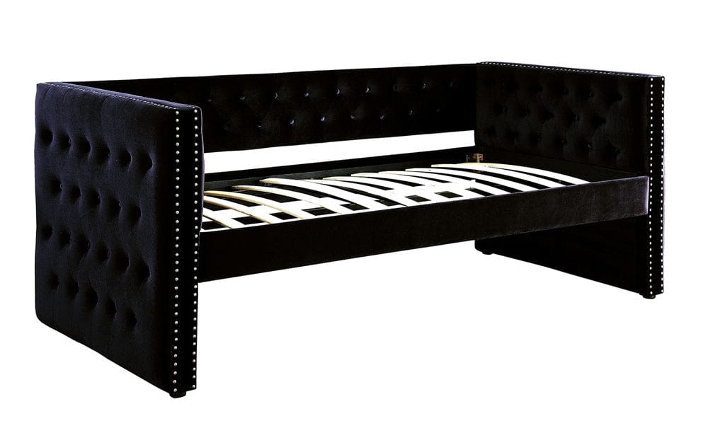 Furniture of America - Susanna Daybed w/ Trundle in Black - CM1739BK-BED View 4