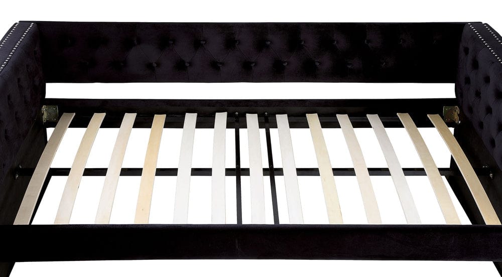 Furniture of America - Susanna Daybed w/ Trundle in Black - CM1739BK-BED View 7