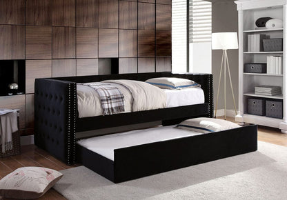 Furniture of America - Susanna Daybed w/ Trundle in Black - FM1739BK-BED View 1