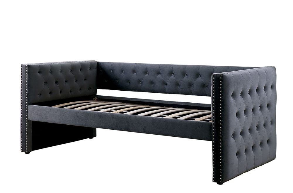 Furniture of America - Susanna Daybed w/ Trundle in Gray - CM1739GY-BED View 4