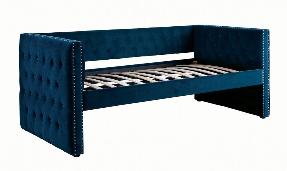Furniture of America - Susanna Daybed w/ Trundle in Navy - CM1739NV-BED View 3