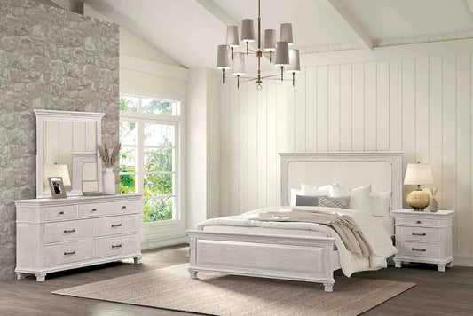 Furniture of America - Swanley - 3 Pc. Queen Bedroom Set - FM7707GY-Q-4PC view 1