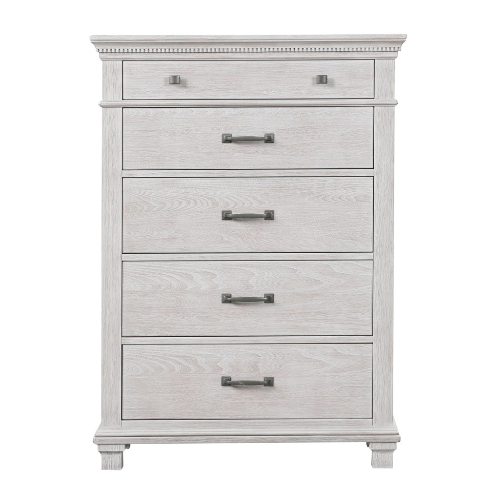 Furniture of America - Swanley Chest in Weathered Gray - FM7707GY-C View 3