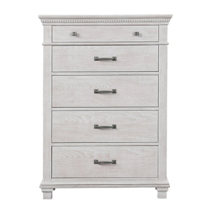 Furniture of America - Swanley Chest in Weathered Gray - FM7707GY-C View 3