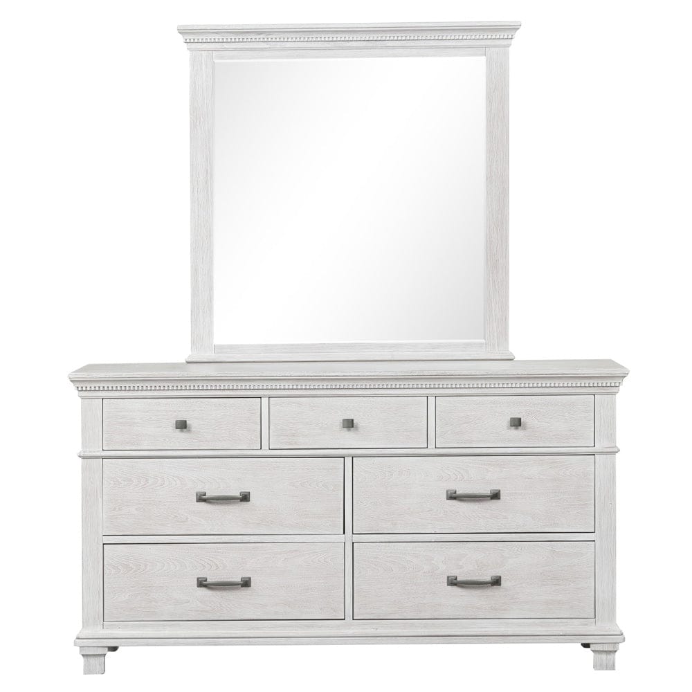 Furniture of America - Swanley Dresser in Weathered Gray - FM7707GY-D View 2