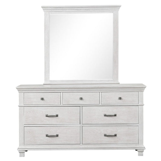 Furniture of America - Swanley Dresser in Weathered Gray - FM7707GY-D View 2