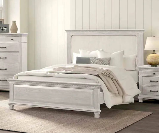 Furniture of America - Swanley - E.King Bed, Weathered Gray - FM7707GY-EK-BED view 1