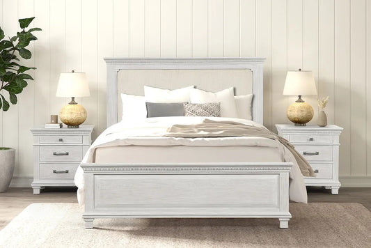 Furniture of America - Swanley - E.King Bed, Weathered Gray - FM7707GY-EK-BED view 2