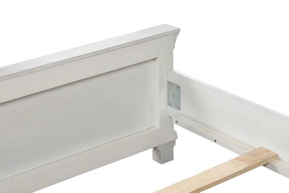 Furniture of America - Swanley - E.King Bed, Weathered Gray - FM7707GY-EK-BED view 9