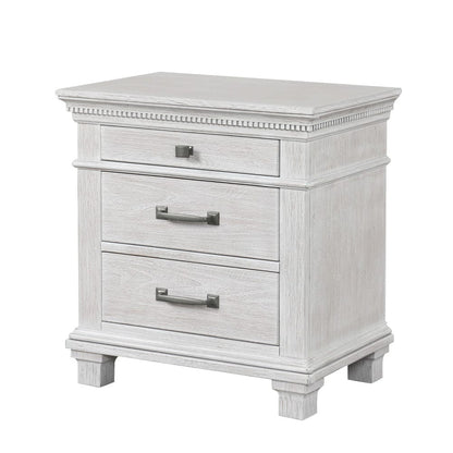 Furniture of America - Swanley Nightstand in Weathered Gray - FM7707GY-N View 2