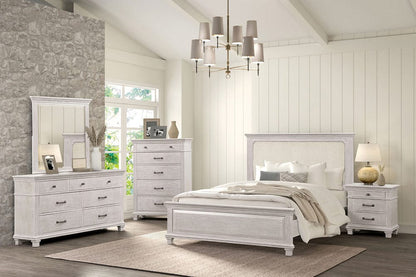 Furniture of America - Swanley Queen Bed in Weathered Gray - FM7707GY-Q-BED View 4