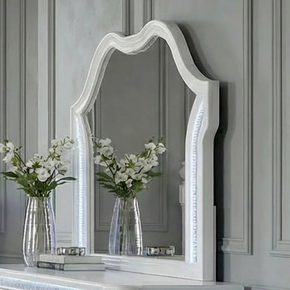 Furniture of America - Swindon - Mirror w/ LED - FM74007WH-M view 1
