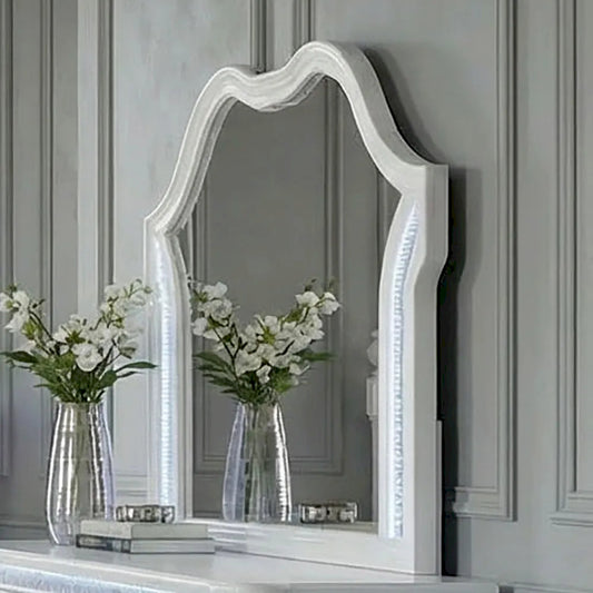 Furniture of America - Swindon - Mirror w/ LED - FM74007WH-M view 1
