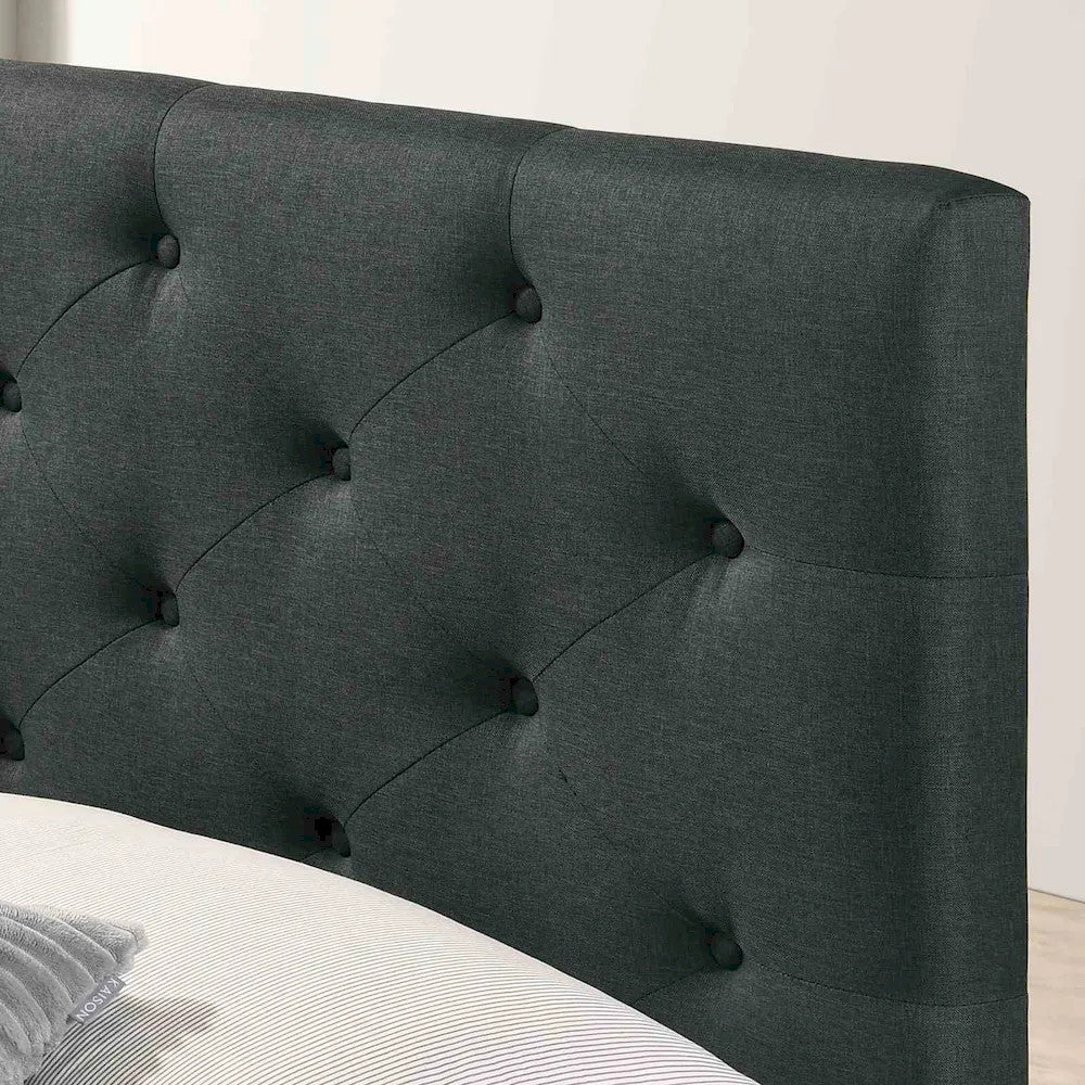 Furniture of America - Sybella - Cal.King Bed, Dark Gray - CM7218DG-CK-BED view 2