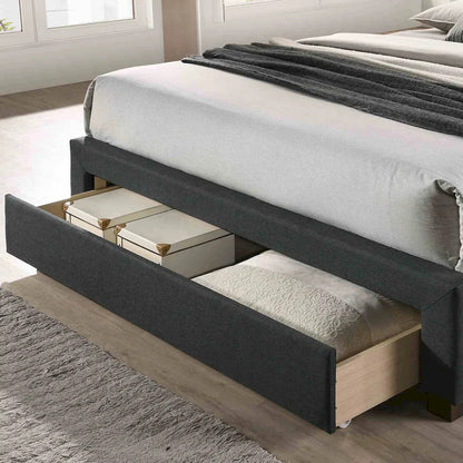 Furniture of America - Sybella - E.King Bed, Dark Gray - CM7218DG-EK-BED view 3