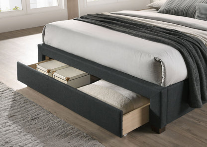 Furniture of America - Sybella Twin Bed in Dark Gray - CM7218DG-T-BED View 3