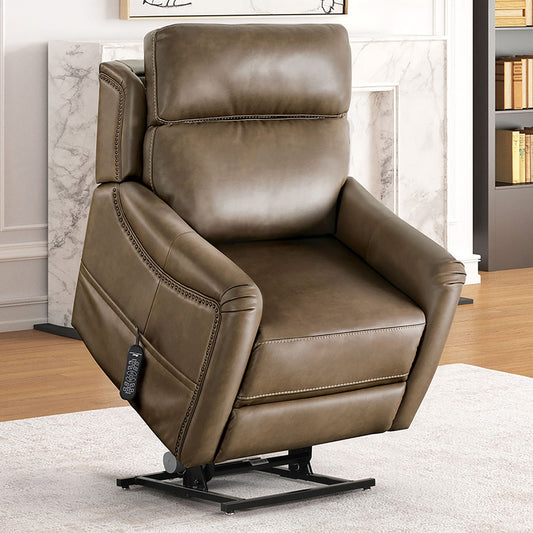 Furniture of America - Sylvanus Lift Chair in Brown - FM68004BR-LC View 1