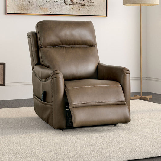 Furniture of America - Sylvanus Lift Chair in Brown - FM68004BR-LC View 2