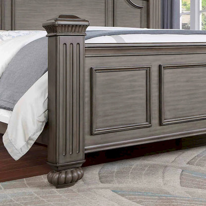 Furniture of America - Syracuse - 4 Pc. Queen Bedroom Set w/ 2NS - CM7129GY-Q-5PC-2NS view 3