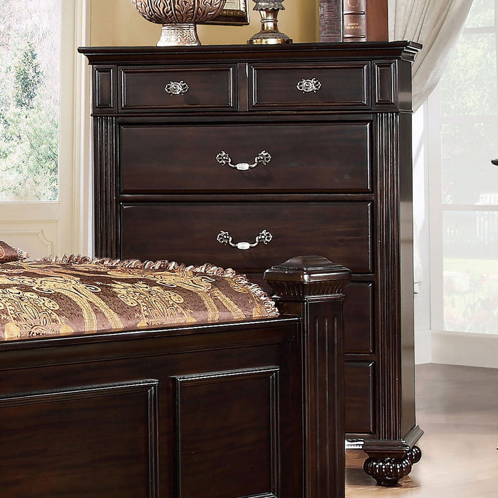 Furniture of America - Syracuse Chest in Dark Walnut - CM7129C View 1