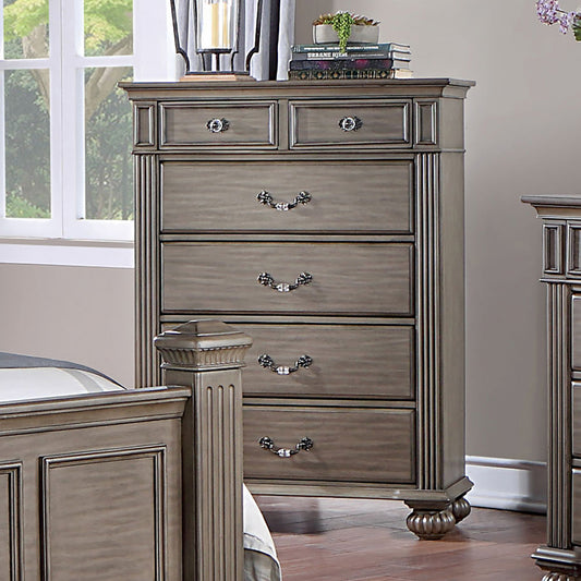 Furniture of America - Syracuse Chest in Gray - CM7129GY-C View 1