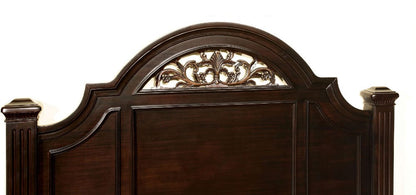 Furniture of America - Syracuse Queen Bed in Dark Walnut - CM7129Q-BED View 2