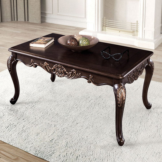 Furniture of America - Tadcaster Coffee Table in Dark Cherry - FM45005C View 1