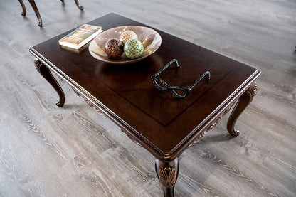 Furniture of America - Tadcaster Coffee Table in Dark Cherry - FM45005C View 2