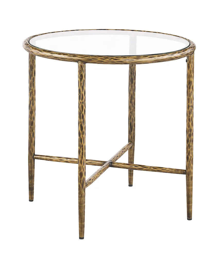 Furniture of America - Talva - End Table - Matte Gold - FM47022GD-E-3A view 1