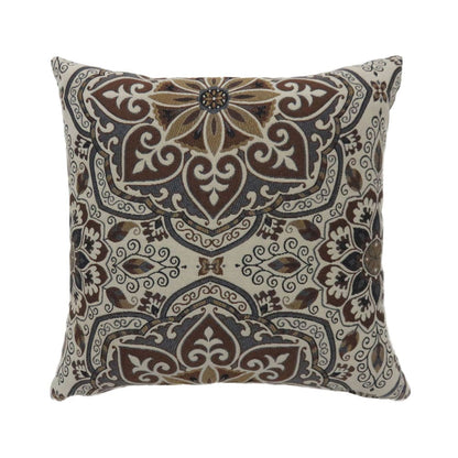 Furniture of America - Tania 21" X 21" Pillow Set of 2 in Brown/Multi - PL6035L-2PK View 1
