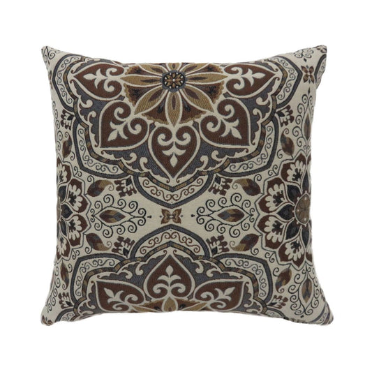 Furniture of America - Tania 21" X 21" Pillow Set of 2 in Brown/Multi - PL6035L-2PK View 1