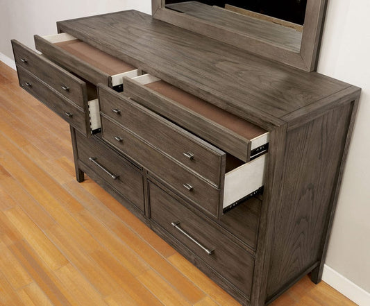 Furniture of America - Tawana Dresser in Warm Gray - FOA7918D View 2