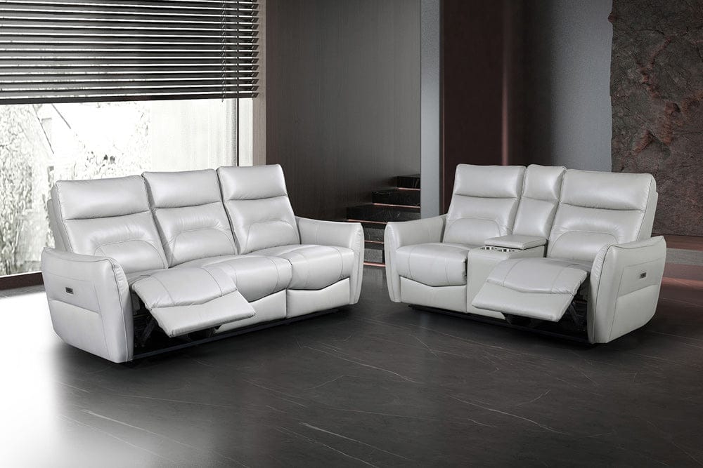 Furniture of America - Terentius Power Sofa + Loveseat in Taupe - FM69006TP-PM-2PC View 1