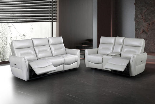 Furniture of America - Terentius Power Sofa + Loveseat in Taupe - FM69006TP-PM-2PC View 1