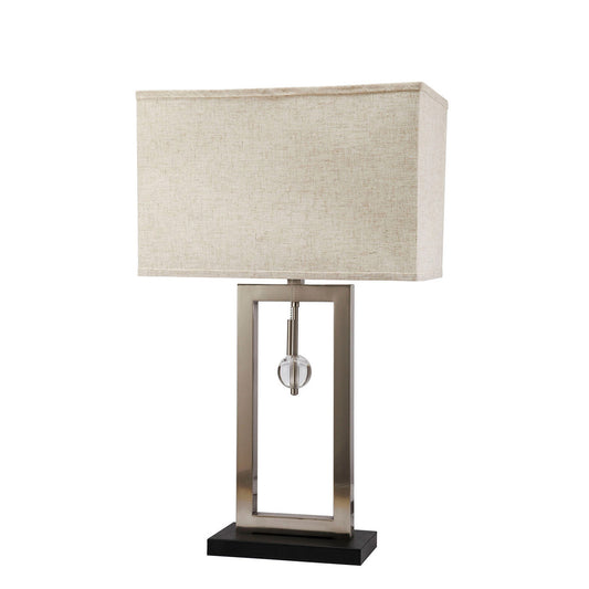 Furniture of America - Terri Table Lamp in Silver - L731206SN View 1