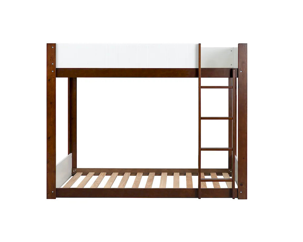 Furniture of America - Terri - Twin/Twin Bunk Bed+Mattress - FM-BK204CH-T-BED+M6 view 5